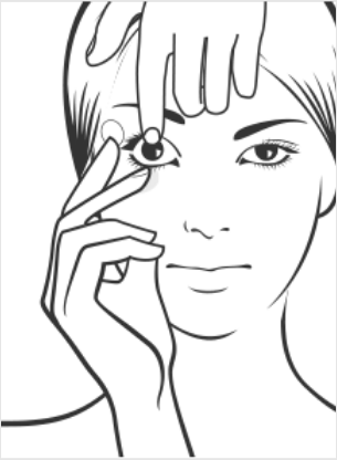 Mettre lentille