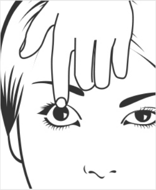 Enlever lentilles de contact